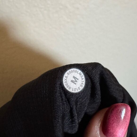 Lululemon Surge Tight 22" Black Nulux Size Medium Mens‎ - Picture 13 of 13